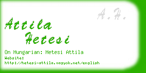 attila hetesi business card